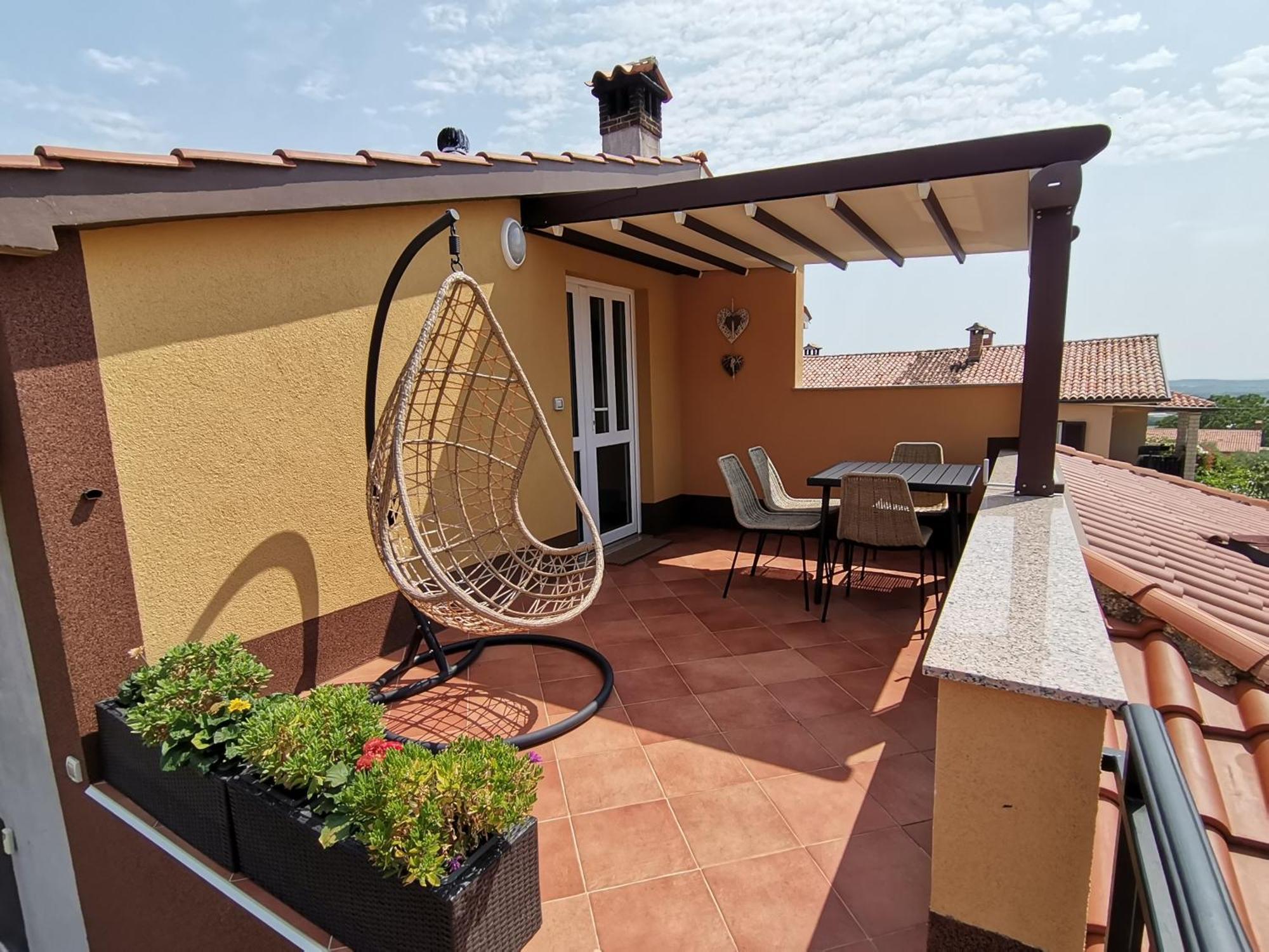 Apartamento Magnavisum Kaštelir Exterior foto